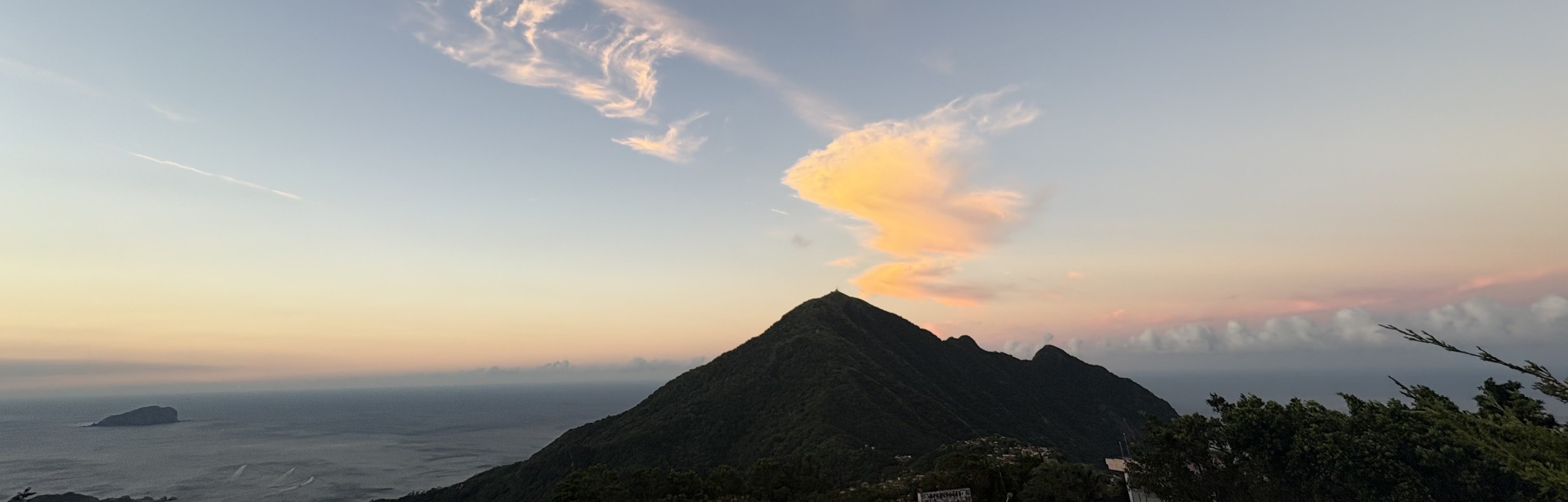 基隆山晚